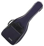 Produkt-Bild: Rocktile Klassik-Gitarrentasche (gepolstert mit Rucksackgarnitur) blau
