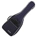Rocktile Klassik-Gitarrentasche 3/4 & 7/8 - gepolstert mit Rucksackgarnitur (Blau)
