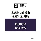 1968 1969 1970 1971 1972 BUICK Parts Book List Catalog by General Motors