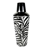 Zebra Skin Melamine Cocktail Shaker by Precidio
