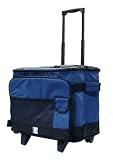Ice Cubed Rolling Softside Cooler (Blue)