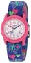 Timex Kids' T89001 Hearts and Butterflies Stretch Band Watch