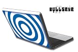 Apple Macbook 13 Skin Decal Sticker with E Shock impact protection - Bullseye Blue