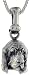 Sterling Silver Bloodhound Dog Charm ©.