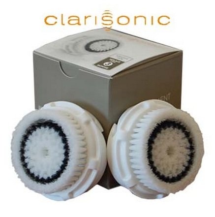 2 Clarisonic Skin Cleansing Sensitive Brush Heads Twin Pack Retail Box Replacement Brush Heads - Sensitive Skin 2 Single Pack 