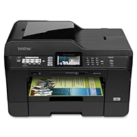 Brother MFCJ6910DW Business Inkjet All-in-One Printer with 11-Inch x 17-Inch Duplex Printing, Scan Glass, Dual Paper Trays and Touchscreen