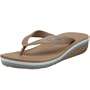 Scott Hawaii Women's Olu Wedge Flip Flop,Sand,10 M US