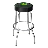 John Deere Logo Garage Stool