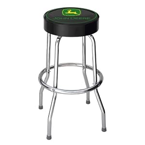 John-Deere-Logo-Garage-Stool