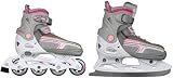 > WORKER 2in1 WOMENS INLINE ICE SKATES JERSEY size L UK 7-9 (EUR 40-43)