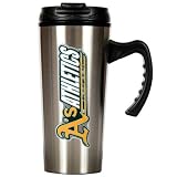 MLB Oakland Athletics 16-Ounce Stainless Steel Travel Mug