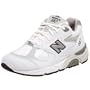 New Balance Women's W587 Running Shoe,White/Blue,11 B