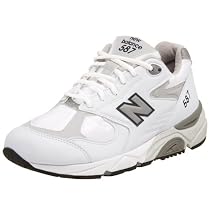 New Balance Women's W587 Running Shoe,White/Navy,8 B