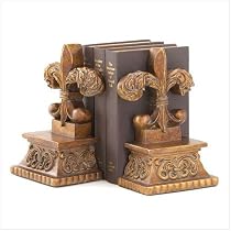 Fleur-de-lis Bookends