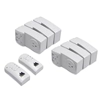 Etekcity® Two 3 Packs Wireless Controlled Electrical Switch Socket Outlet with Remote Designed for Appliances, Lamps, Air Conditioners, or any Electrical Equipment