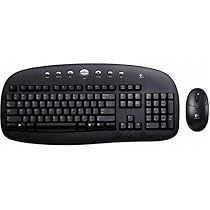 Logitech Cordless Desktop - Black