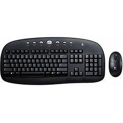 Logitech Cordless Desktop - Black
