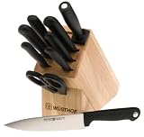 Wuesthof Silverpoint 10-Piece Stainless-Steel Knife Block Set
