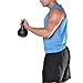 CAP Barbell Vinyl Coated Cement Kettlebell, Black 10LBS
