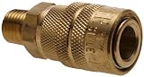Milton 716BK M Style Quick Fitting: 1 4-Inch Male Coupler