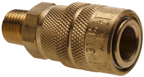 Milton 716BK M Style Male Coupler