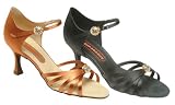 1064 Ladies Sandal with a 2.5 Flared Heel