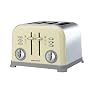 Morphy Richards Accents 4 Slice Toaster 44038 Cream