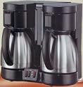 Krups 324-42 DuoThek 10-Cup Dual Thermal Coffeemaker, Stainless Steel