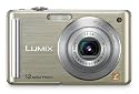 Panasonic Lumix DMC-FS25 12MP Digital Camera with 5x MEGA Optical Image Stabilized Zoom and 3 inch LCD (Gold)