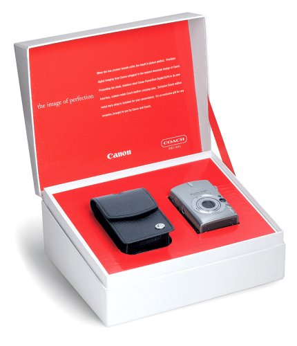 Canon PowerShot SD500 7.1 MP Digital ELPH Camera with 3x Optical Zoom (Coach Edition) Canon PowerShot SD500 7.1 MP Digital ELPH Camera with 3x Optical Zoom (Coach Edition)