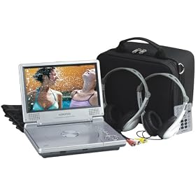 Click here to buy Audiovox D1812PK 8-Inch Portable LCD DVD Player with Car Kit by Audiovox.