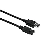 Hama FireWire-Kabel IEEE1394a Stecker 6-pol - IEEE 1394b Stecker 9-pol 2m
