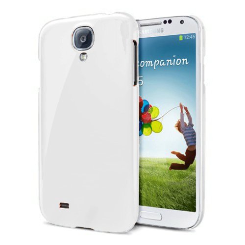 3mm Ultra Thin Shiny Baby White Back for Samsung Galaxy S4 I9500 (2013) Battery Cover for Mobile Phone