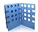 Vinus Premium 4th Generation Adult Shirt Folder Board Organizer Adjustable Clothes Shirt Folder (Blue)