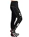 SANTIC Cycling Fleece Thermal Wind Pants Winter Pants Tights-James Black