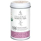 Rishi Tea Organic Plum Berry Loose Tea, 1.8-Ounce Tin (Pack of 2)
