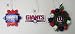 New York Giants 3 Pack Ornaments