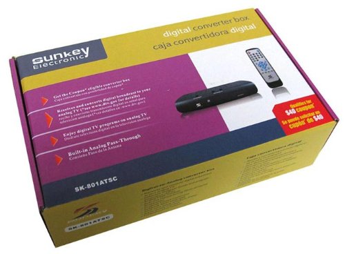 Sunkey SK-801ATSC Digital Converter Photo