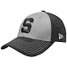 NCAA New Era Michigan State Spartans Gray Two-Tone Platinum Classic ...