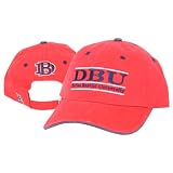 Ballas Baptist University Line Adjustable Baseball Hat - Red