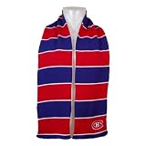 Montreal Canadiens Rugby Style Knit Scarf Size One Size
