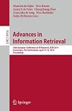 Advances in information retrieval : 36th European conference on IR research, ECIR 2014, Amsterdam, The Netherlands, April 13-16 2014, proceedings