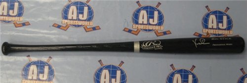 Vernon Wells Toronto Blue Jays Autographed/Hand Signed Baseball Bat