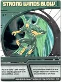 BAKUGAN SEASON 2 VESTROIA NEW LOOSE PAPER ABILITY CARD STRONG WINDS BLOW 45/48C