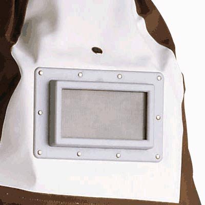 Northern Industrial Replacement 3 x 5 lens for Item# S1592 and 15550 Abrasive Blast Hoods