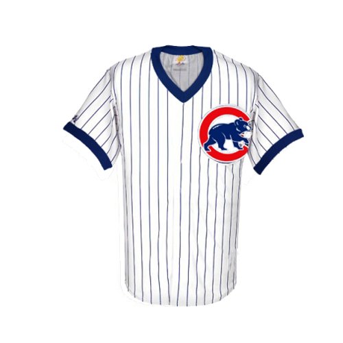 Chicago Cubs YOUTH V-Neck Shirt by Majestic Athletic