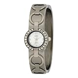 XOXO Womens XO1097 Silver Dial Brushed Gun Met