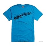 Fox Racing Paper Cut T-Shirt: Electric Blue; SM