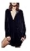 CA Mode Women's Velvet Micro Mini Shirt Dress Top Blouse Tunic