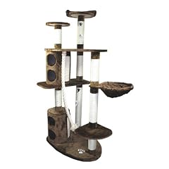 4cats Kratzbaum Katzenbaum Kletterbaum Modell Fancy braun